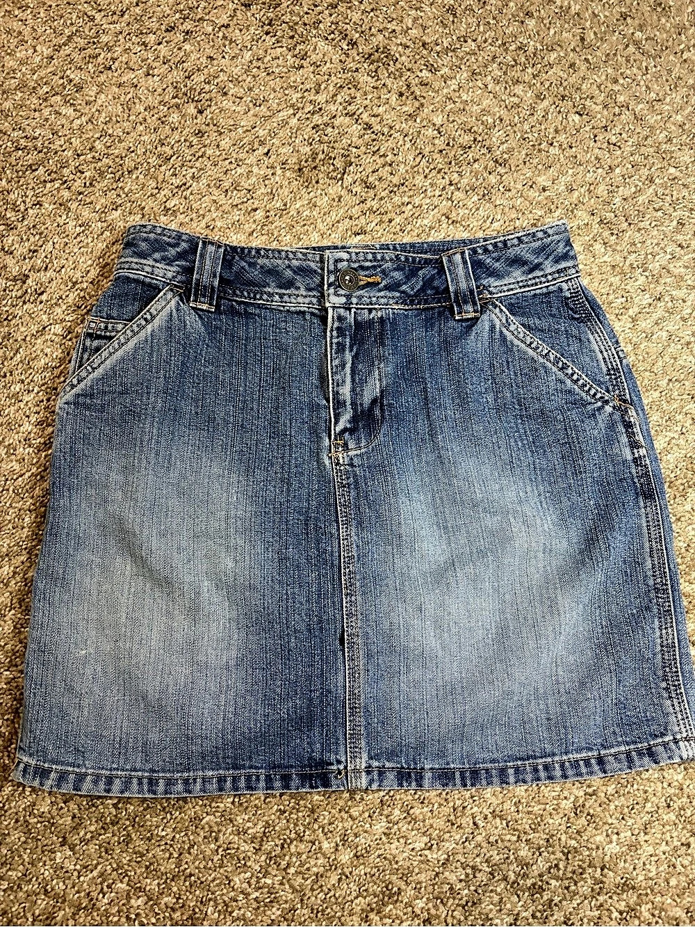 Old Navy Denim Mini Skirt Blue Size 1